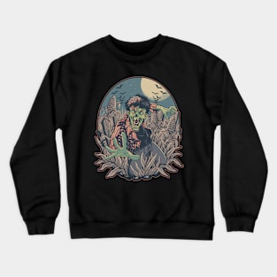 rise of the undead zombie Crewneck Sweatshirt